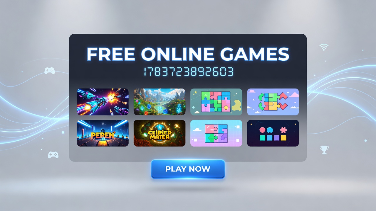 Players engaging with free online games across multiple devices and platforms