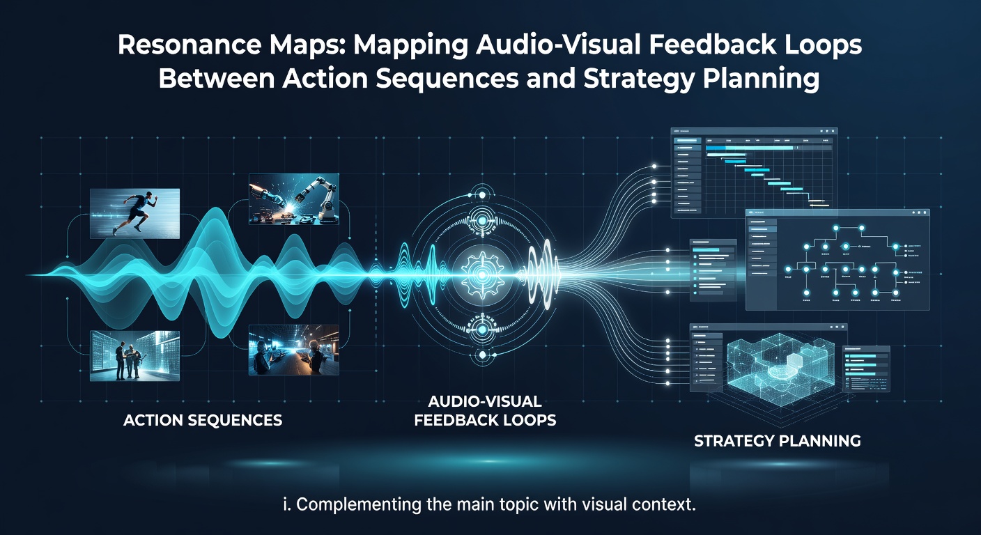 Detailed diagram illustrating resonance mapping layers connecting player actions to audio cues and strategic overlays in a virtual racing track environment