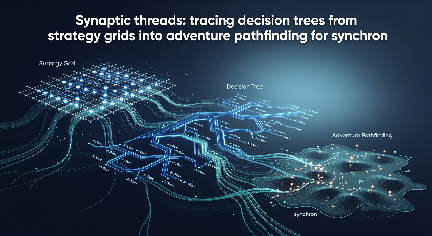 Visualization of synchronized multiplayer sports simulation showing pathfinding routes overlaid on strategy grid decision points